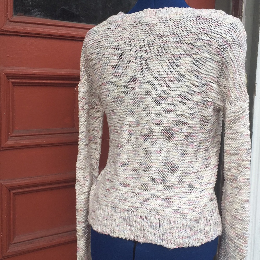 Pastel Knit goth skull sweater size loose Small - Picture 5 of 8